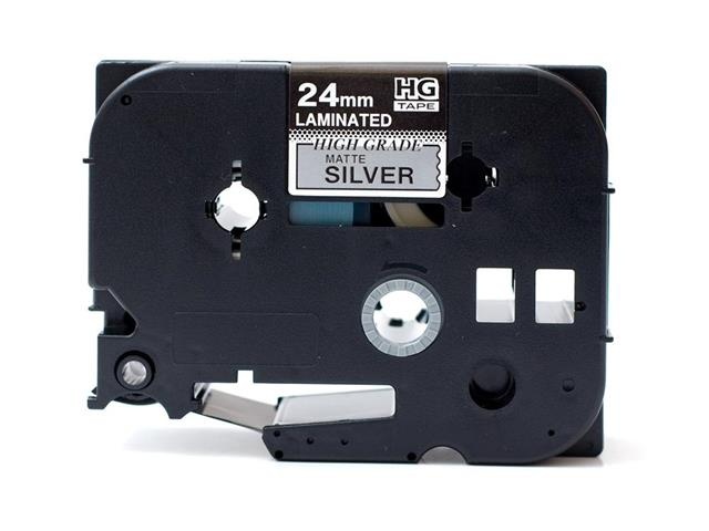 Páska Brother HGM951V5 (Černý/stříbrný) Tonery Náplně