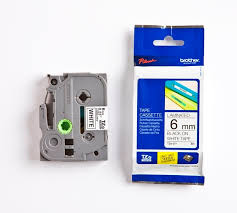 Páska Brother TZ-211 - originální (Černý tisk/bílý podklad) Brother