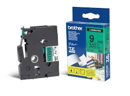 Páska Brother TZ-721 - originální (Černý tisk/zelený podklad) Brother