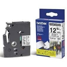 Páska Brother TZ-S131 (Černý tisk/průsvitný podklad) Tonery Náplně