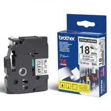 Páska Brother TZ-S141 - originální (Černý tisk/průsvitný podklad) Brother