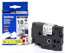 Páska Brother TZ-SE4 (Černý tisk/bílý podklad) Tonery Náplně