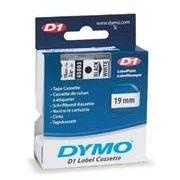 Páska Dymo 45803 (Černý tisk/bílý podklad) (19 mm) ToneryNáplně