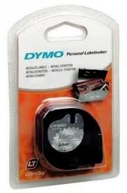 Páska Dymo 59429 (Černý tisk/stříbrný podklad) ToneryNáplně