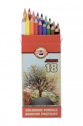 Pastelky 3373/18  Jumbo Koh-i-Noor Papermax-cz