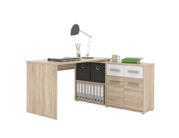 TEMPO KONDELA  PC stůl s policí RAFAEL NEW