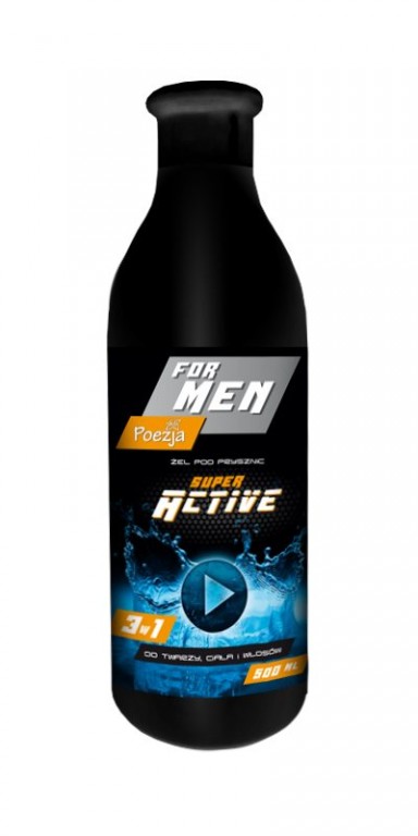 Sprchový gel Poezie Men Active 500ml Papermax-cz