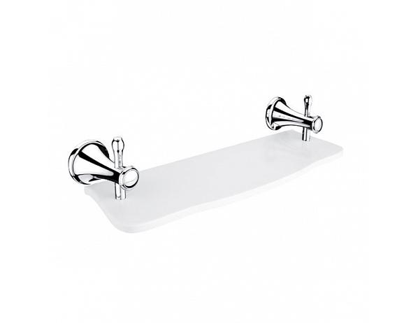 Nimco  Lada police umělý kámen 40cm chrom - LA19091UK-40-26 Nimco