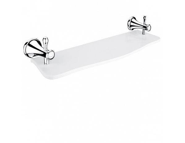 Nimco  Lada police umělý kámen 50cm chrom - LA19091UK-50-26 Nimco