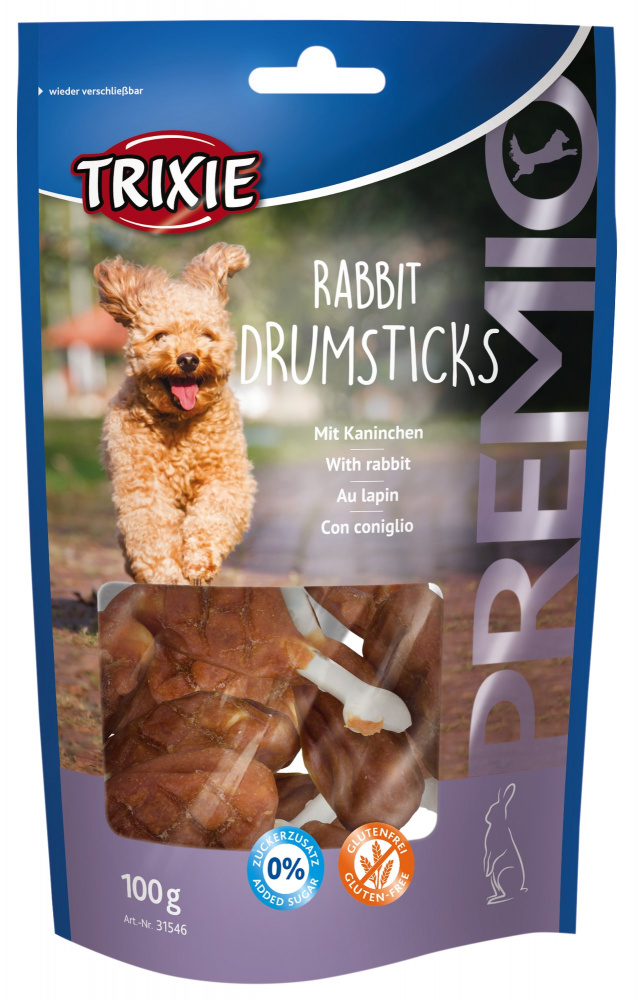 Premio rabbit drumstick s králíkem 8 ks/100 g eMazel-cz