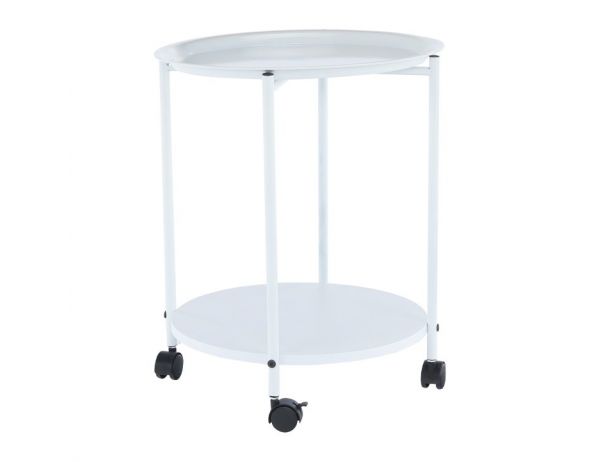 TEMPO KONDELA  Příruční stolek s kolečky