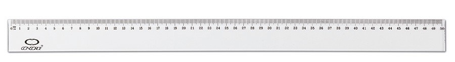 Pravítko 30cm čiré KTR Concorde