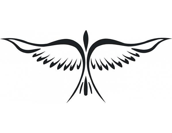 Forliving Samolepící dekorace Pták 1 Nibowaka - Jana Vondrušová