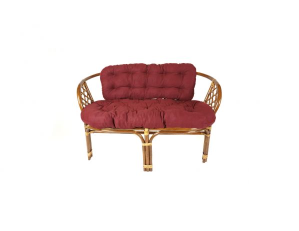 Ratan-klub  Ratanová pohovka BAHAMA - tmavá Ratan-klub