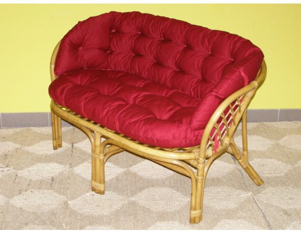 Ratan-klub  Ratanová pohovka FITSCHI - světlá Ratan-klub