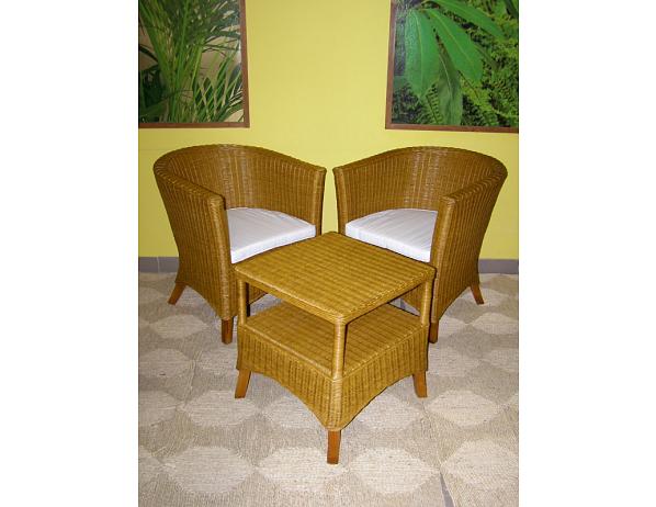 Ratan-klub ADELE ratanová sedací souprava - světlá Ratan-klub