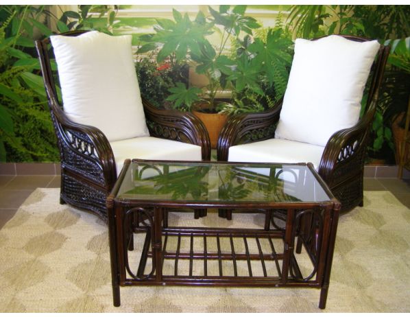 Ratan-klub  Ratanová sedací souprava COLORADO - tmavá Ratan-klub