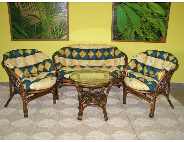 Ratan-klub  Ratanová sedací souprava FITSCHI