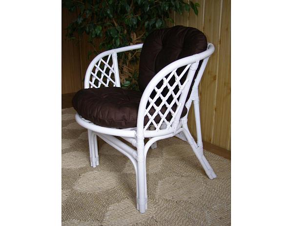Ratan-klub  Ratanové křeslo BAHAMA - bílý ratan Ratan-klub