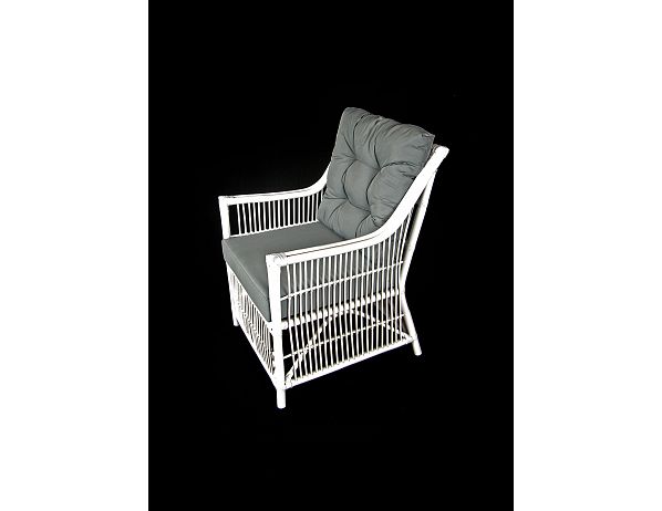 Ratan-klub  Ratanové křeslo COLUMBUS - bílý ratan Ratan-klub