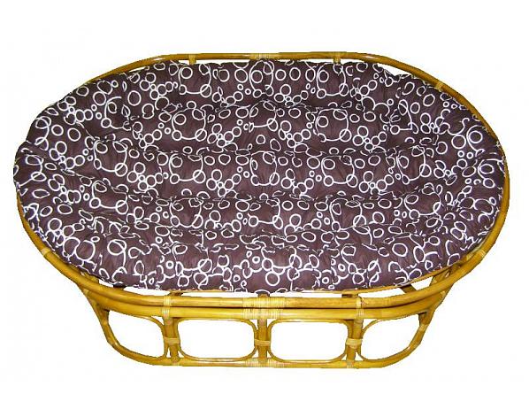 Ratan-klub PAPASAN - MAMASAN - světlý Ratan-klub