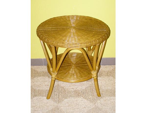 Ratan-klub  Ratanový obývací stolek - světlý Ratan-klub