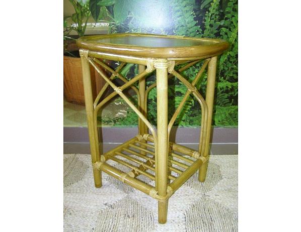 Ratan-klub  Ratanový odkládací stolek