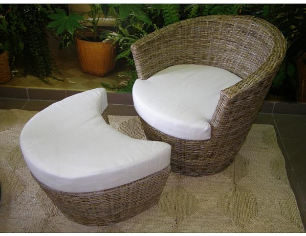 Ratan-klub  Ratanový set ORVILLE - cubu grey Ratan-klub