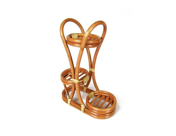 Ratan-klub  Ratanový stojan na 3 květiny