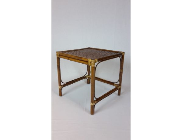 Ratan-klub  Ratanový stolek hranatý - tmavý Ratan-klub