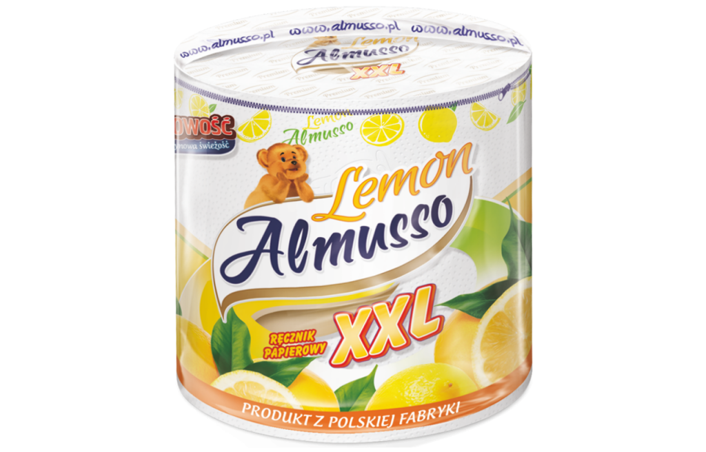 Papírová utěrka  / ručník Almusso XXL LEMON