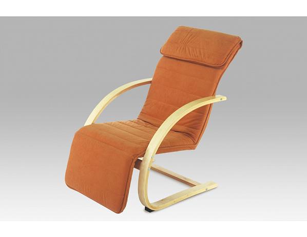 Artium  Relaxační křeslo přírodní / potah teracota Artium