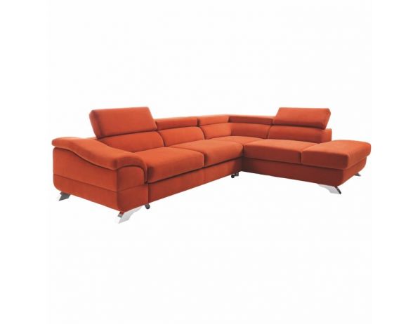 TEMPO KONDELA  Rohová rozkládací sedací souprava LEGAS