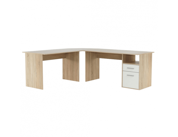 TEMPO KONDELA  Rohový PC stůl