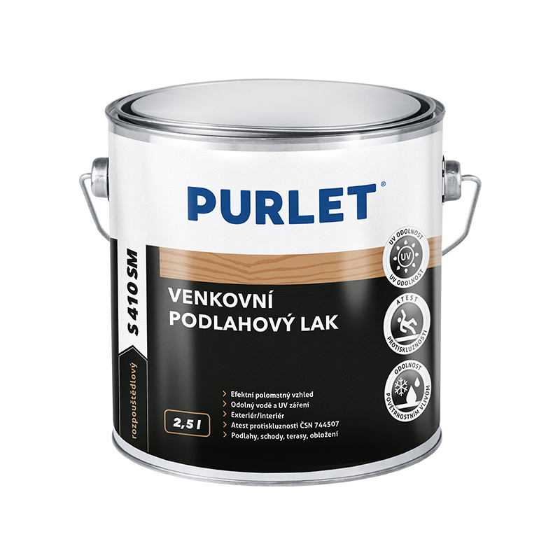 PURLET S410 podlahový lak SM polomat 2