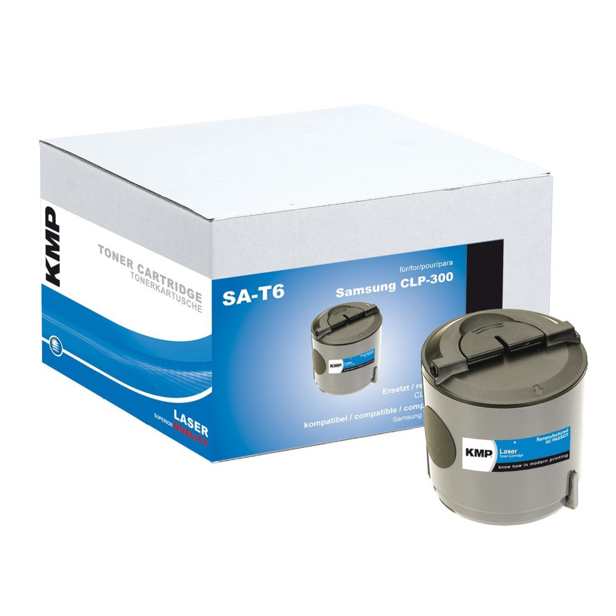 Kompatibilní KMP Toner Samsung CLP-K300A