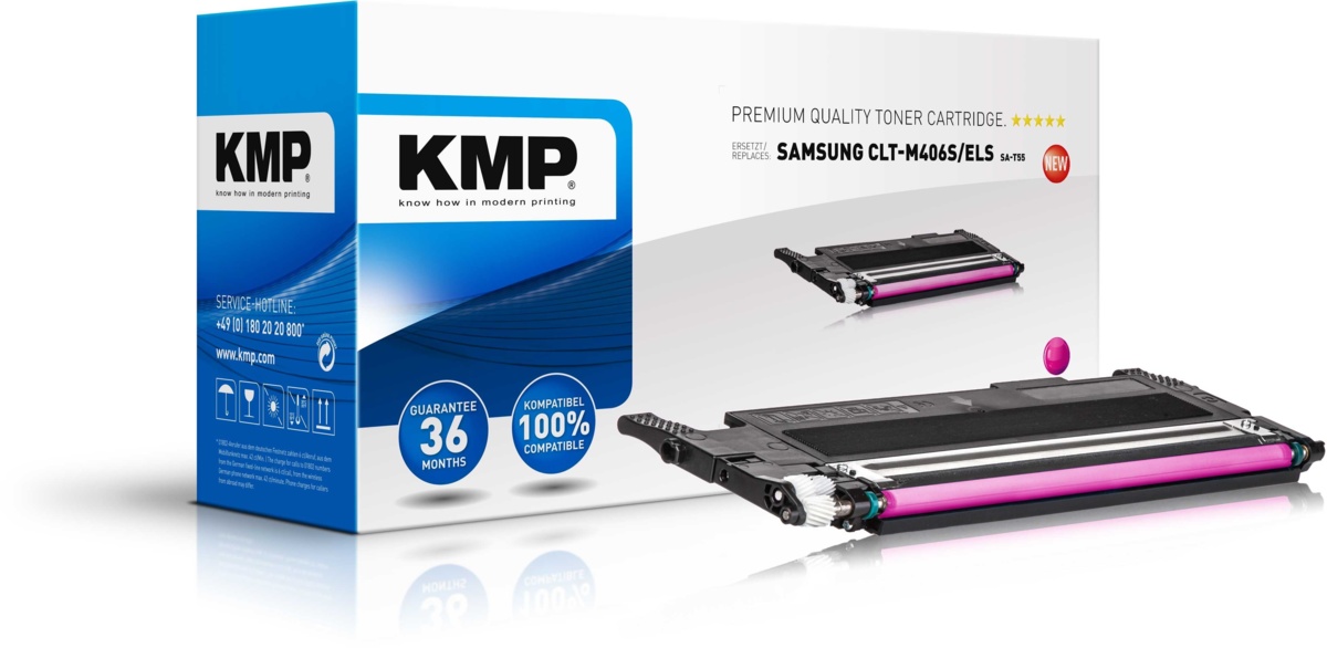 Kompatibilní KMP Toner Samsung CLT-M406S