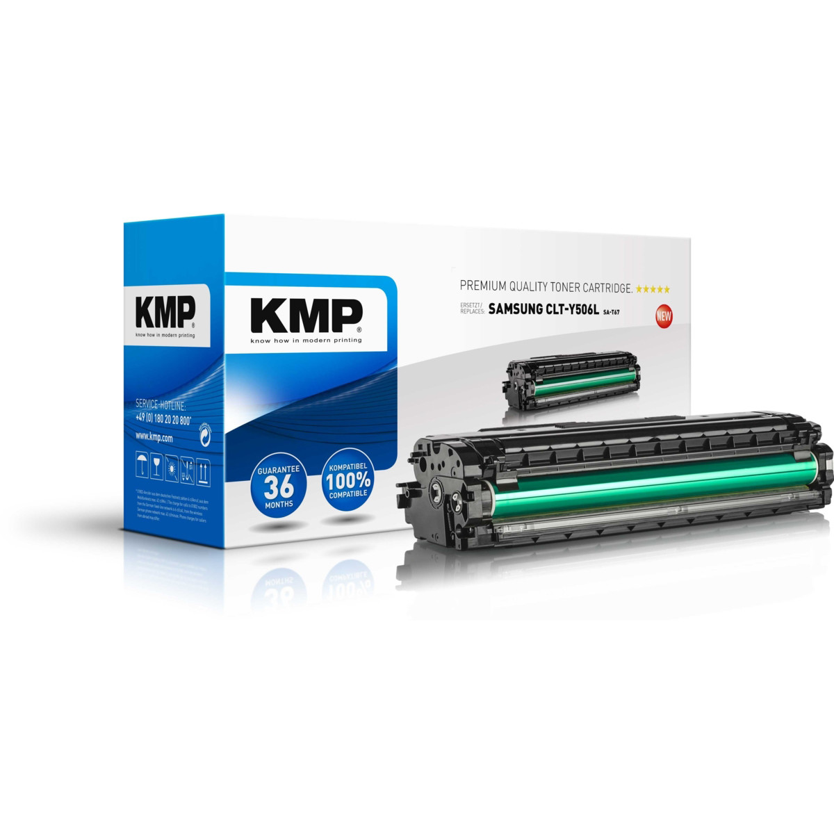 Kompatibilní KMP Toner Samsung CLT-Y506L