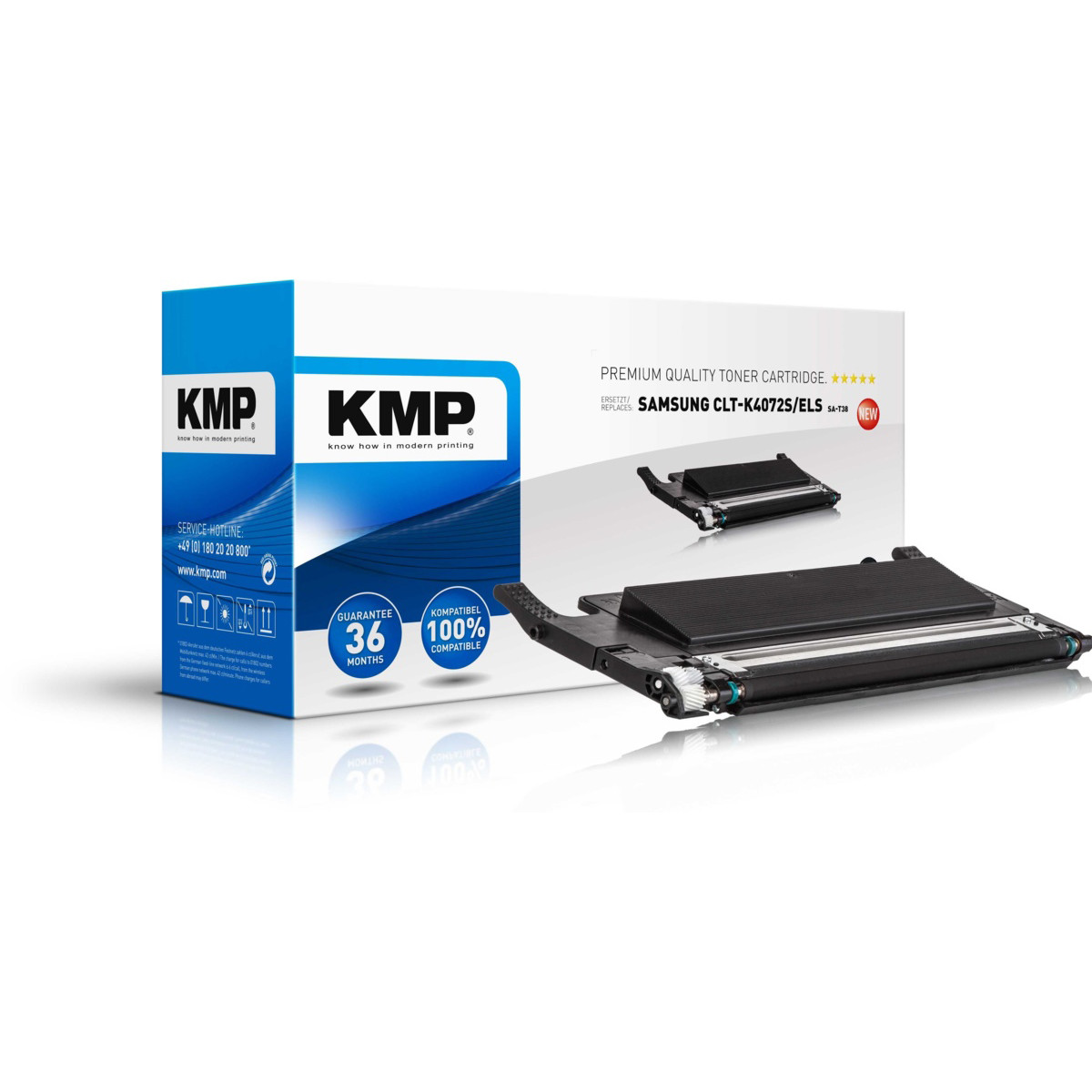 Kompatibilní KMP Toner Samsung CLT-K4072S