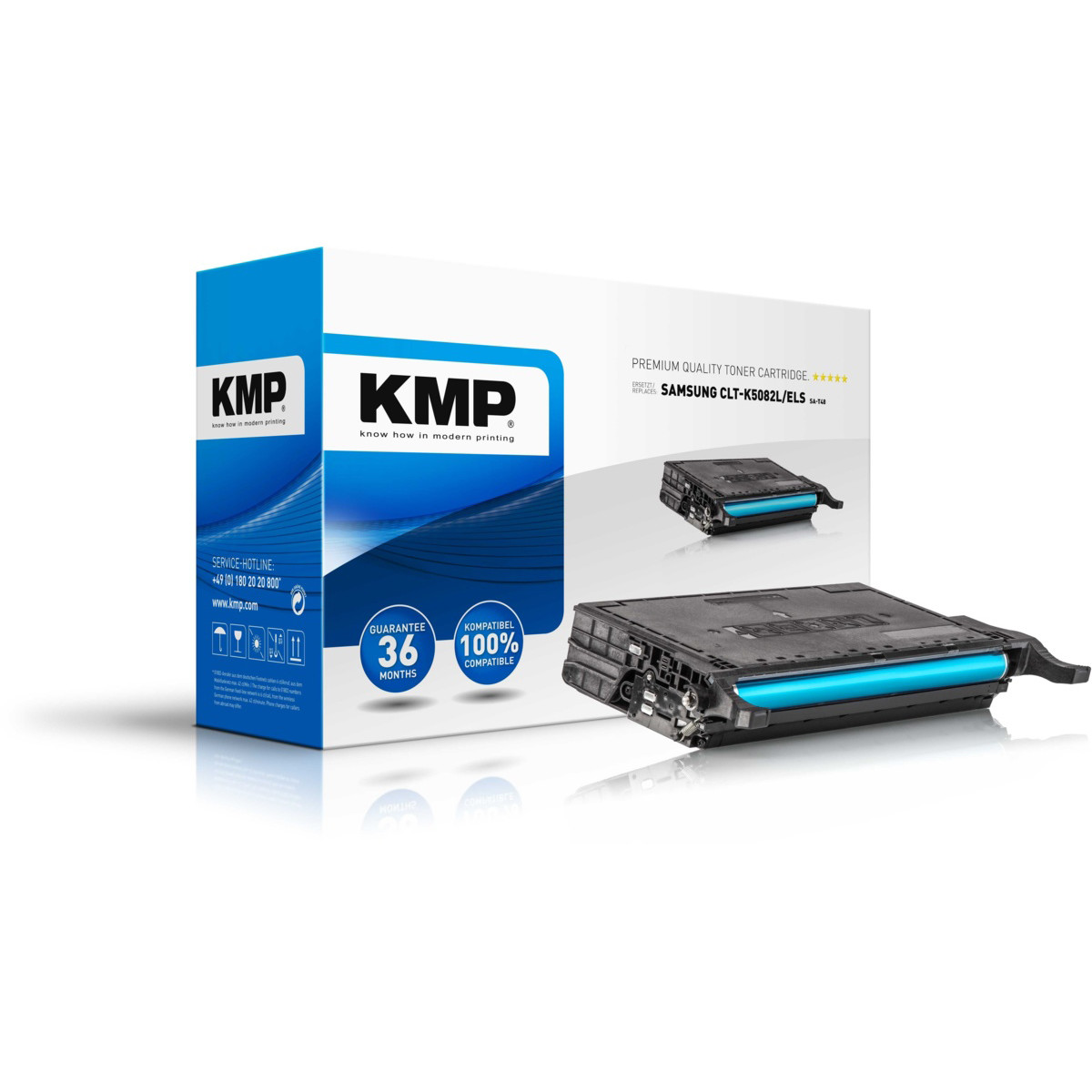 Kompatibilní KMP Toner Samsung CLT-K5082L
