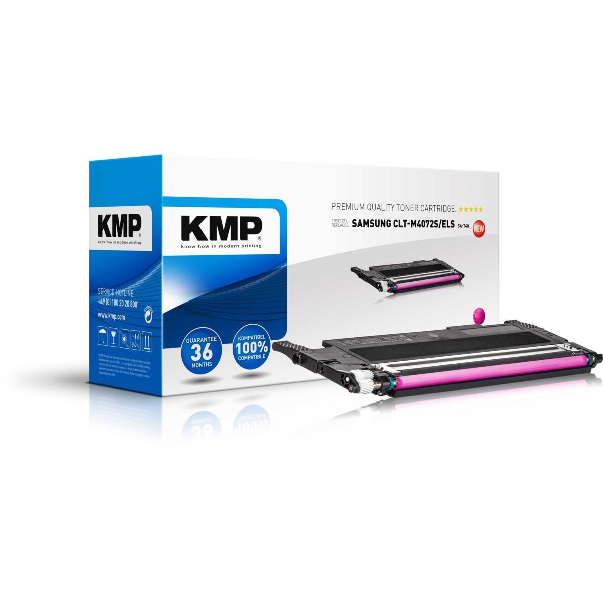 Kompatibilní KMP Toner Samsung CLT-M4072S
