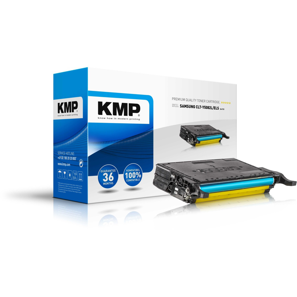Kompatibilní KMP Toner Samsung CLT-Y5082L