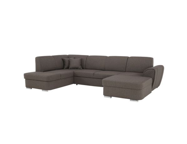 TEMPO KONDELA  Celočalouněná sedací souprava ve tvaru U PEPER