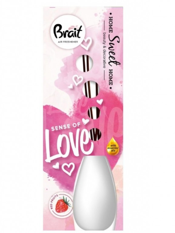 Osvěžovač Brait tyčinky 75ml Sense Of Love jahoda Papermax-cz