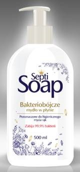 Antibakteriální mýdlo na ruce 500ml SEPTI Soap Papermax-cz