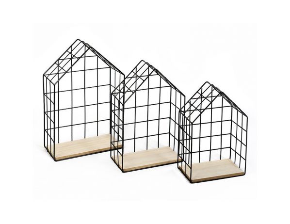 TEMPO KONDELA  Set 3 poliček AZURI