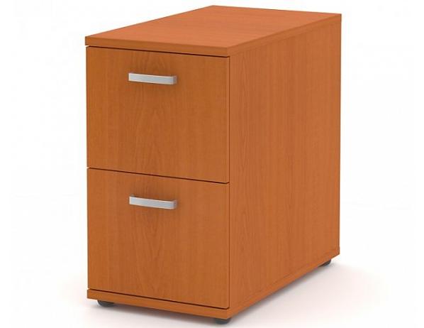 Skříň přístavná hluboká 2-kartotéková Český nábytek a.s.