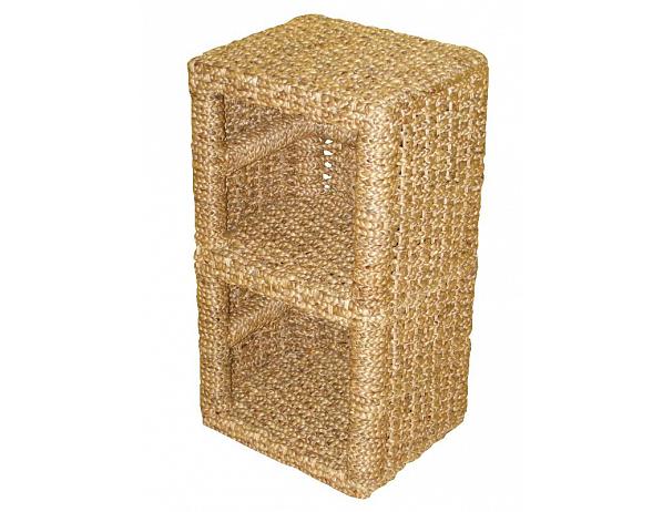 Skříňka 2 úložné prostory-vodní hyacint Ratan-klub