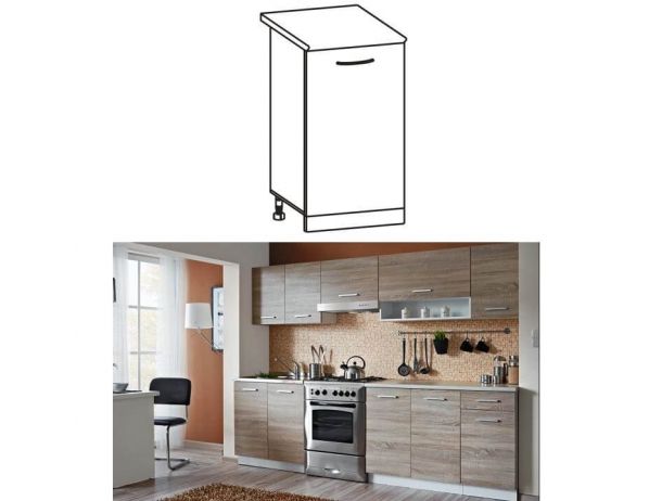 TEMPO KONDELA  CYRA NEW D 30 Skříňka do kuchyně