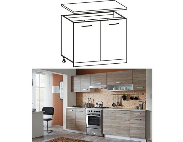 TEMPO KONDELA  Skříňka do kuchyně